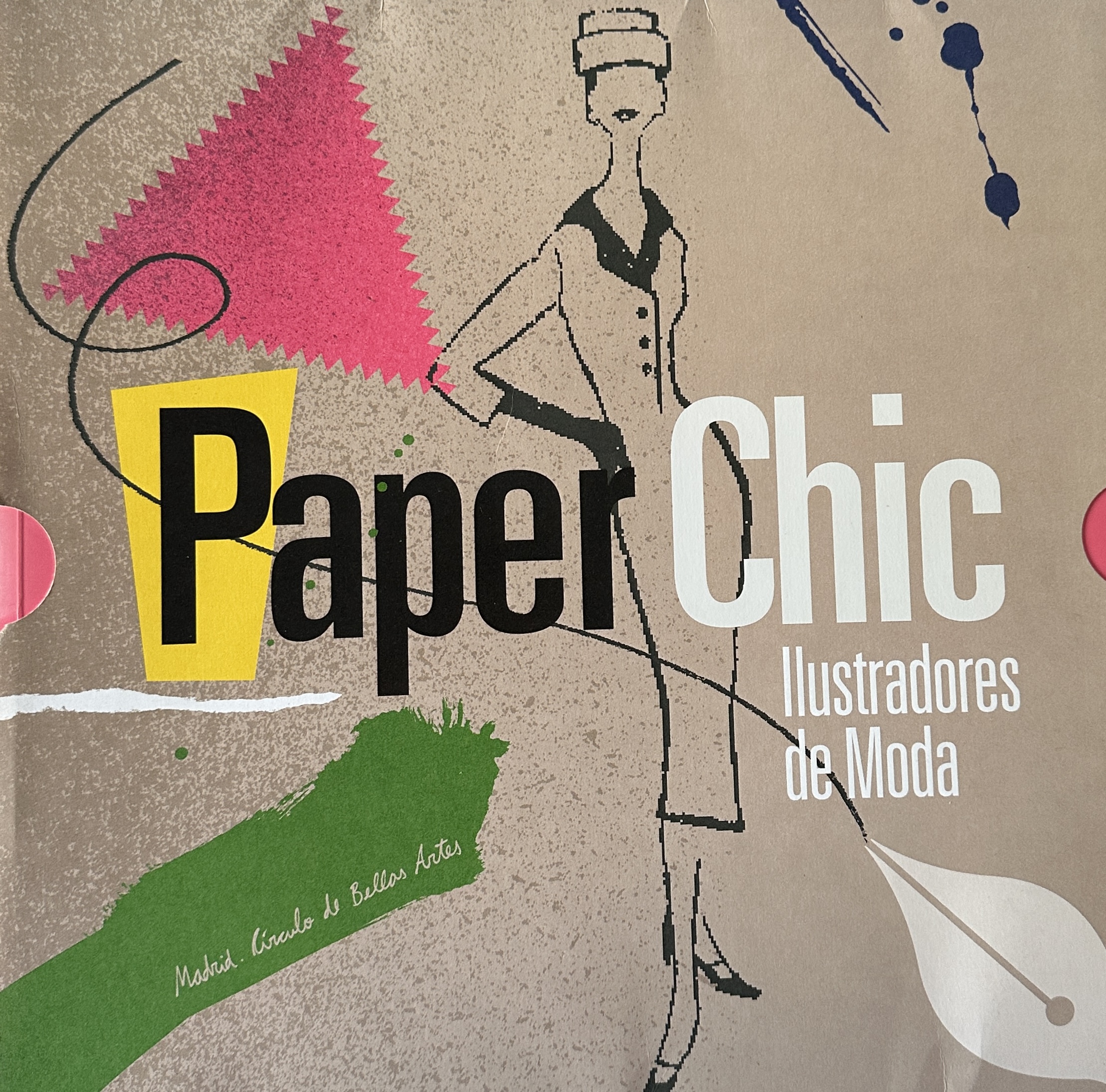 Cubierta de Paper Chic. Ilustradores de moda