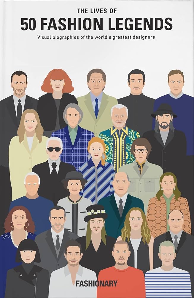 Cubierta de The lives 50 Fashion Legends
