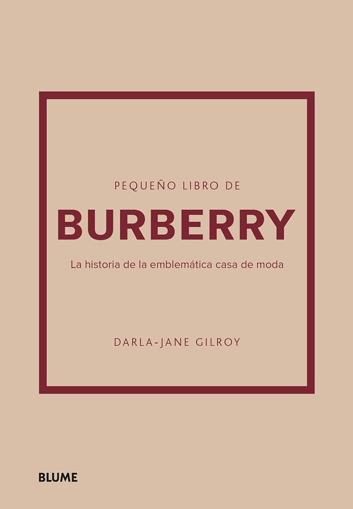 Cubierta de Pequeño libro de Burberry