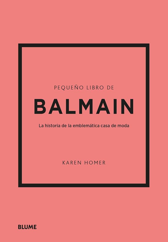 Cubierta de Pequeño libro de Balmain