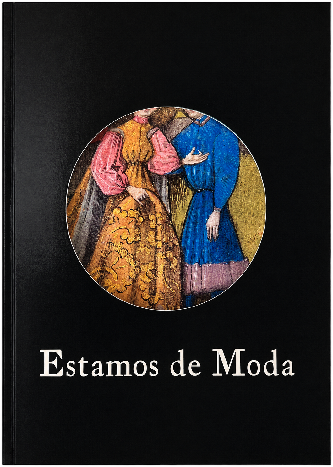Cubierta de Estamos de moda: un viaje bibliográfico por la historia del vestido