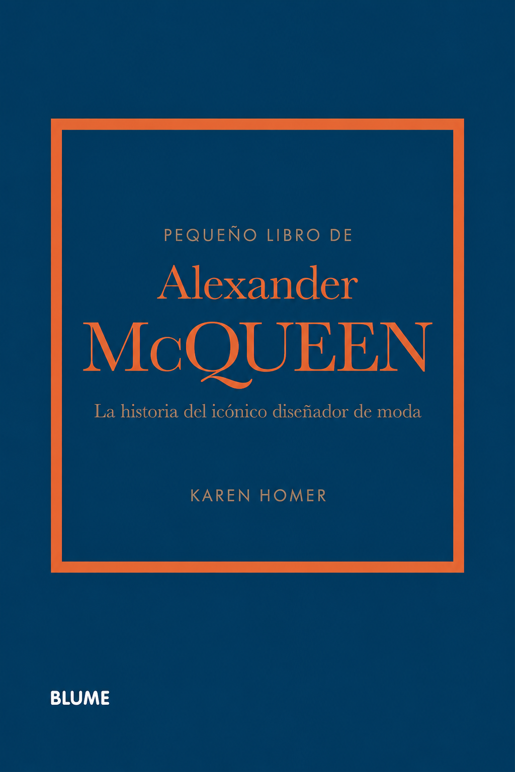 Cubierta de Pequeño libro de Alexander McQueen
