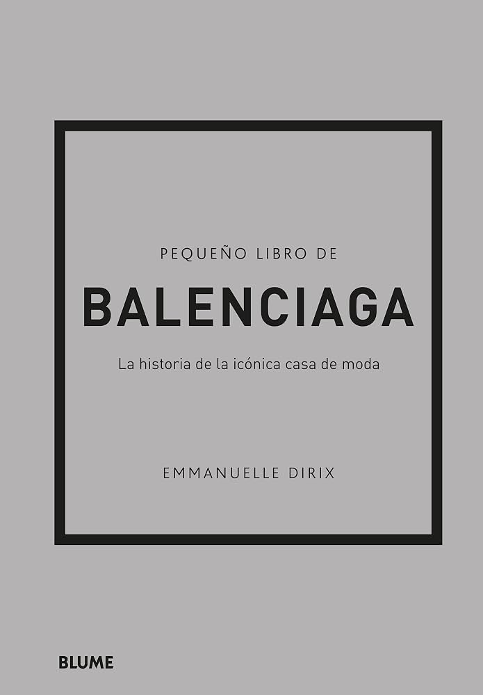 Cubierta de Pequeño libro de Balenciaga