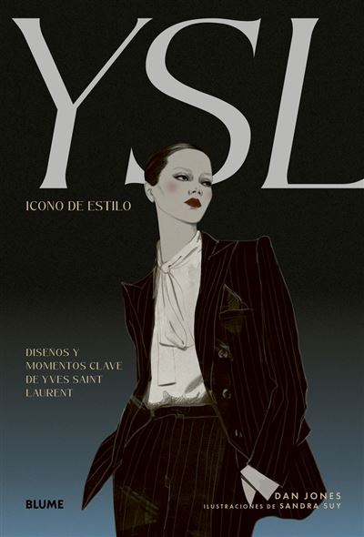 Cubierta de YSL. Icono de estilo