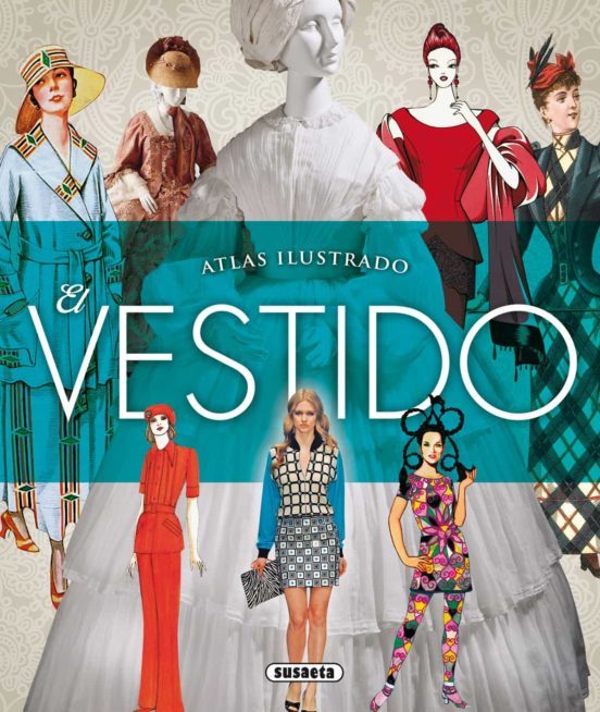 Cubierta de Atlas ilustrado. El vestido