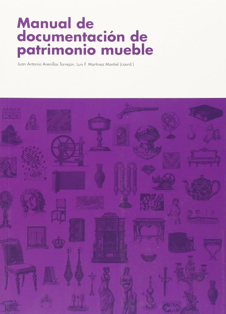 Cubierta de Manual de documentación de patrimonio mueble