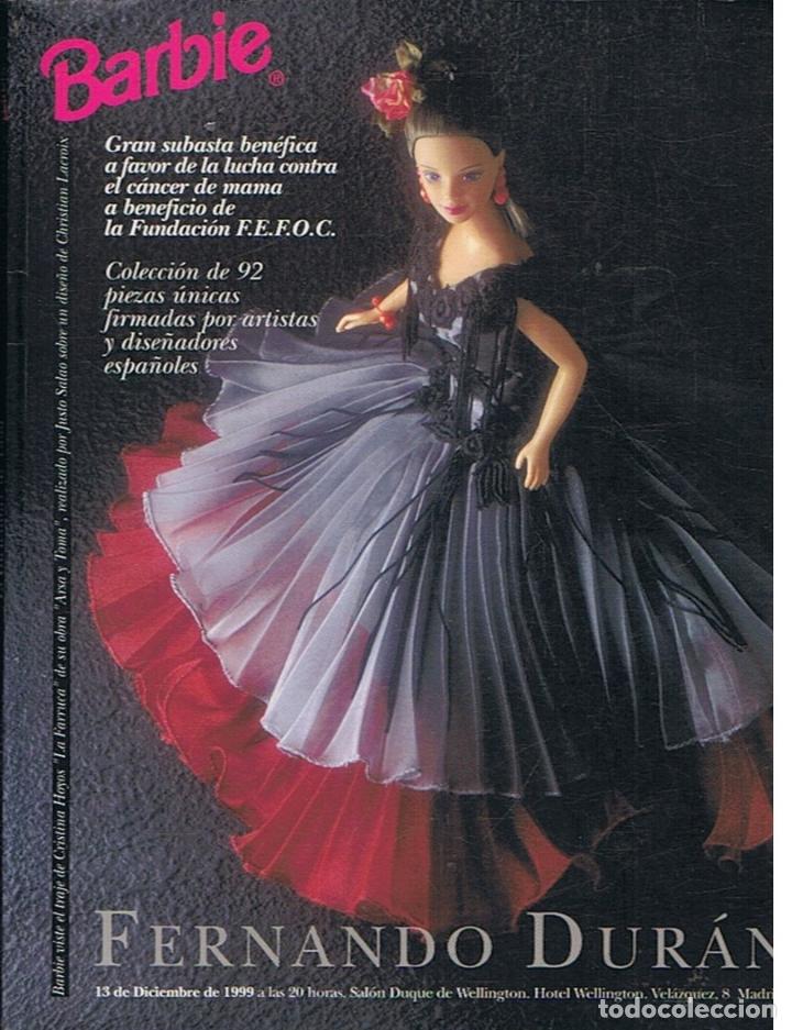 Cubierta de Barbie. Gran subasta benéfica a favor de la lucha contra el cáncer de mama