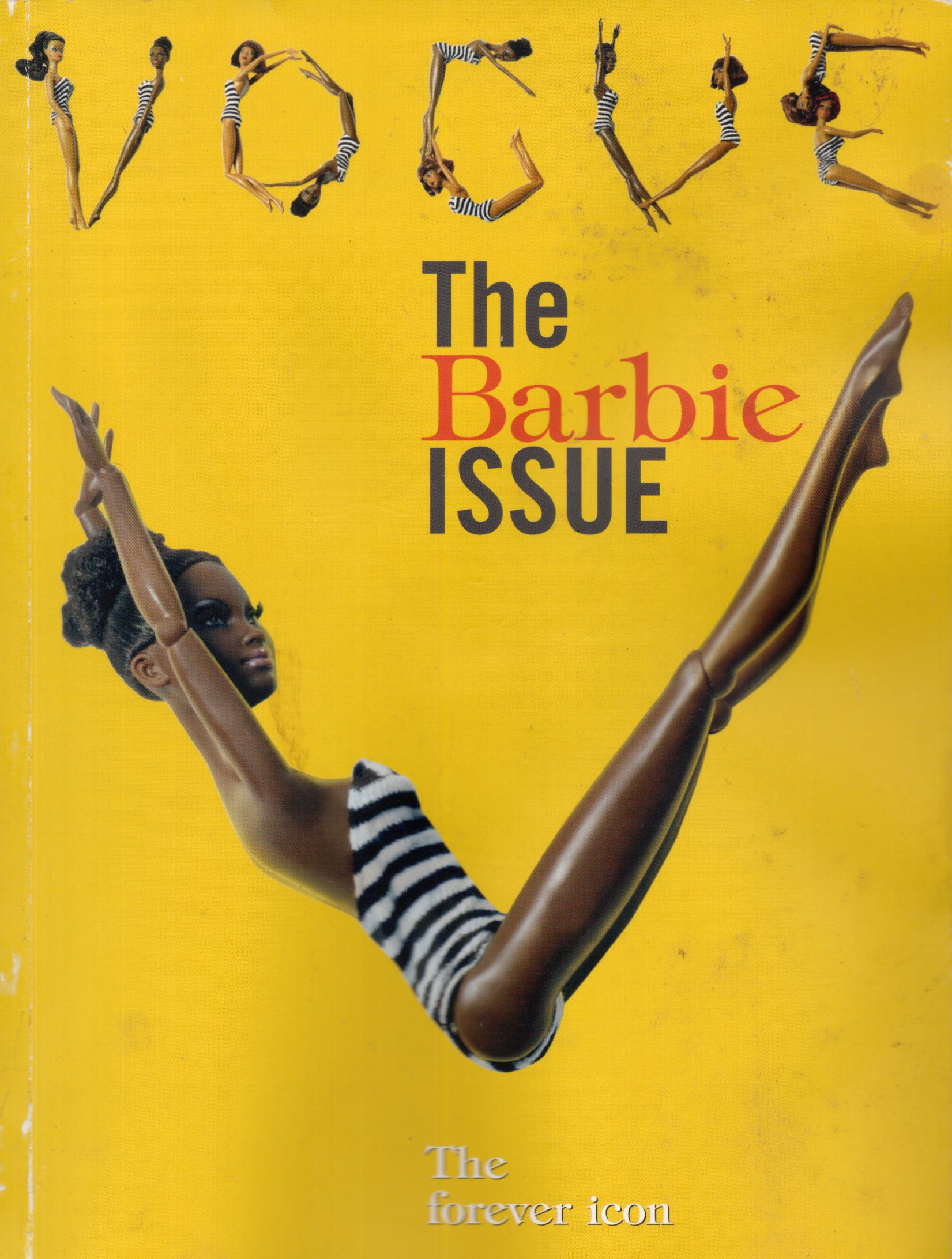 Cubierta de The Barbie Issue. The Forever Icon