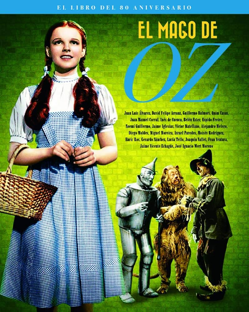 Cubierta de El mago de Oz. El libro del 80 aniversario