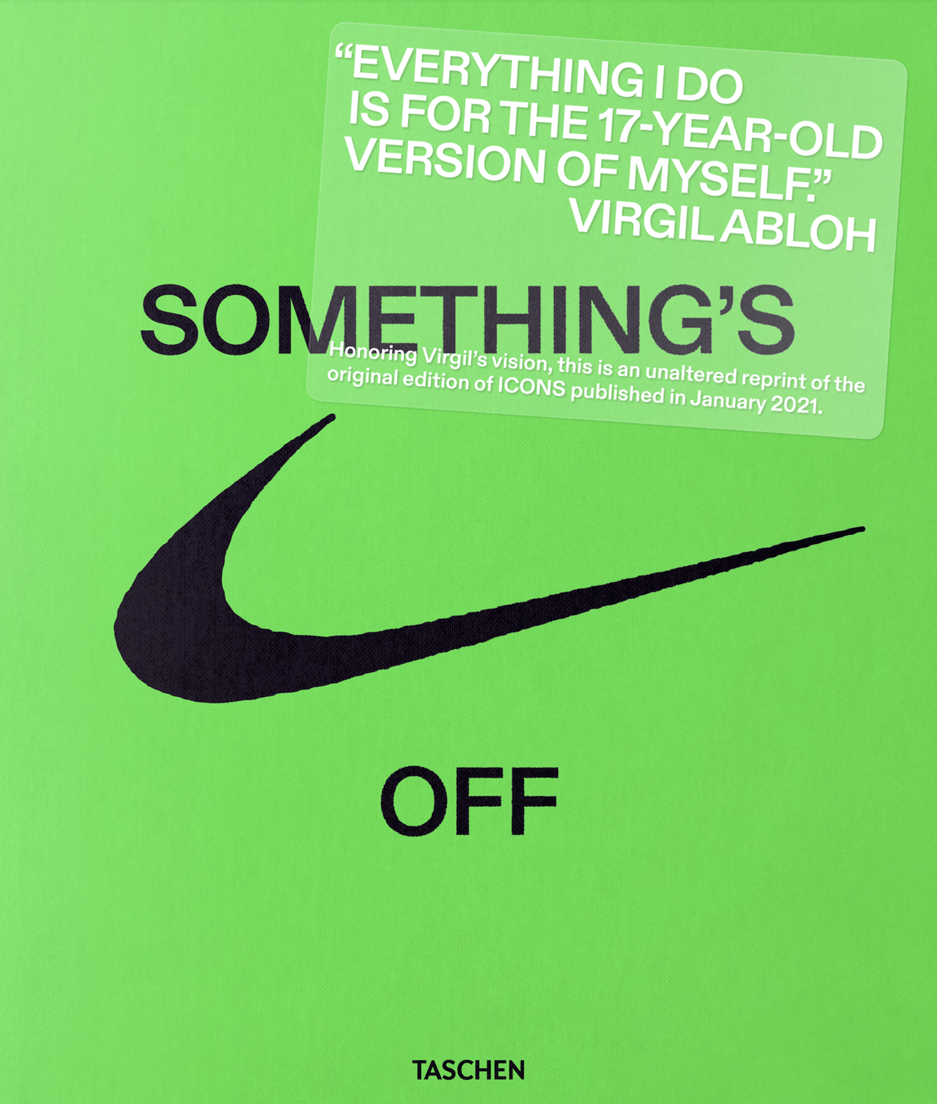 Cubierta de Something’s Off. Nike. ICONS