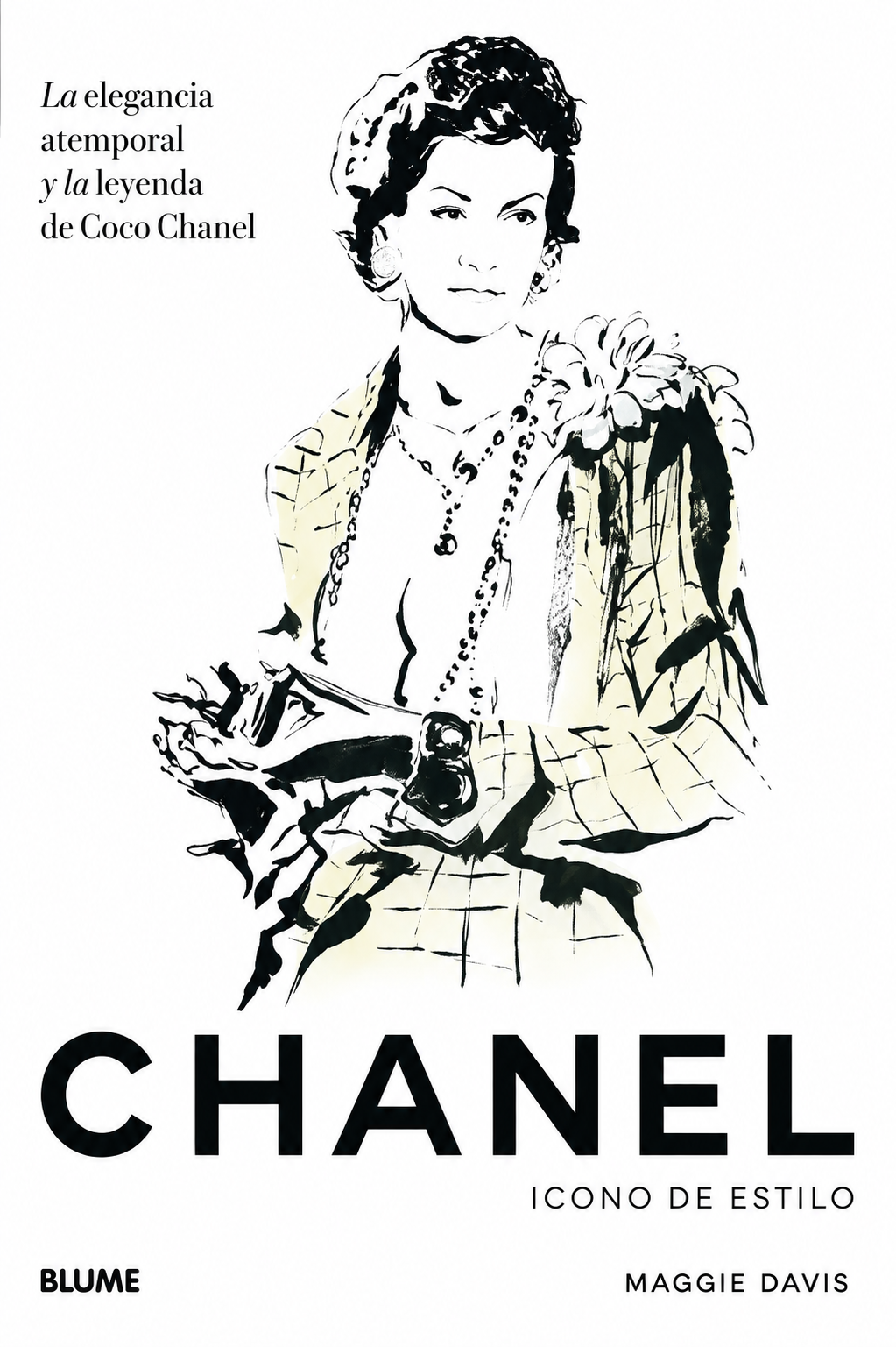 Cubierta de Chanel. Icono de estilo