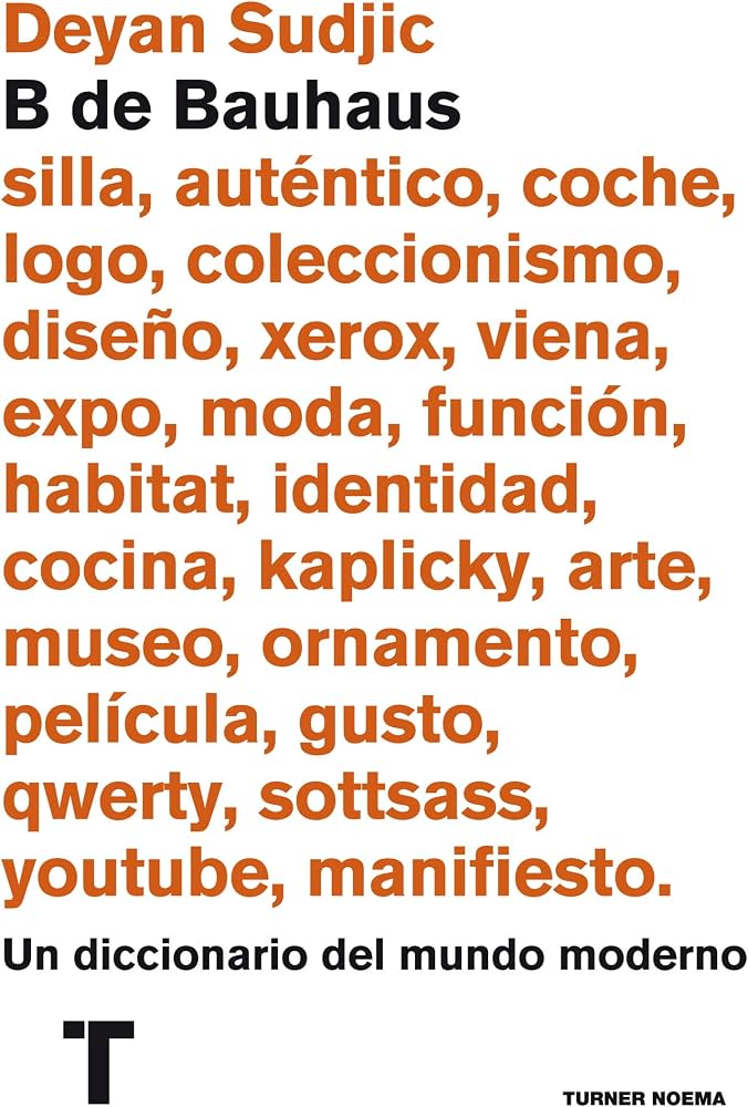 Cubierta de B de Bauhaus. Un diccionario del mundo moderno